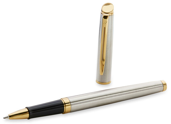 Ручка роллер Waterman Hemisphere (S0920350) Steel GT F черн. черн. подар.кор. Ручка роллер Waterman Hemisphere (S0920350) Steel GT F черн. черн. подар.кор.