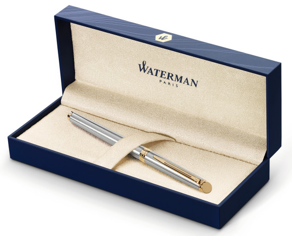 Ручка роллер Waterman Hemisphere (S0920350) Steel GT F черн. черн. подар.кор. Ручка роллер Waterman Hemisphere (S0920350) Steel GT F черн. черн. подар.кор.