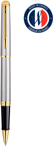 Ручка роллер Waterman Hemisphere (S0920350) Steel GT F черн. черн. подар.кор. Ручка роллер Waterman Hemisphere (S0920350) Steel GT F черн. черн. подар.кор.