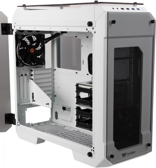 Корпус Thermaltake View 71 TG белый без БП ATX 9x120mm 4x140mm 2xUSB2.0 2xUSB3.0 audio bott PSU