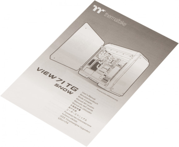 Корпус Thermaltake View 71 TG белый без БП ATX 9x120mm 4x140mm 2xUSB2.0 2xUSB3.0 audio bott PSU