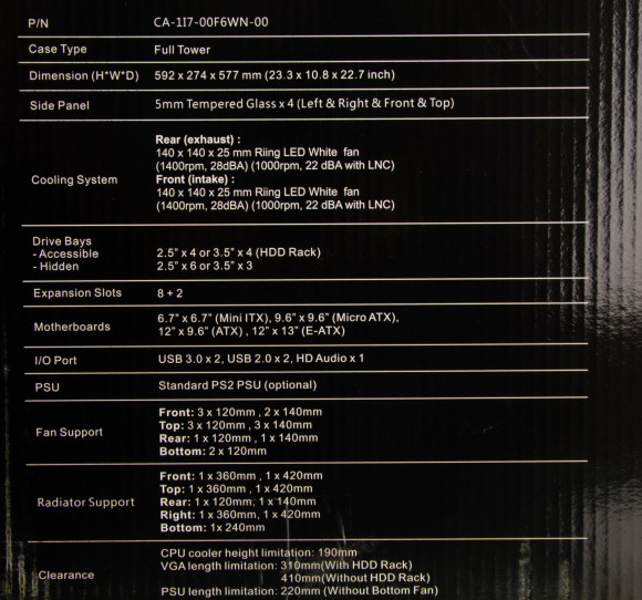 Корпус Thermaltake View 71 TG белый без БП ATX 9x120mm 4x140mm 2xUSB2.0 2xUSB3.0 audio bott PSU