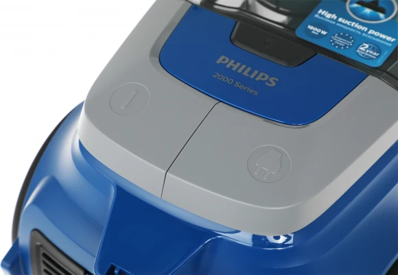 Пылесос Philips 2000 Series XB2022/01 1800Вт синий/черный