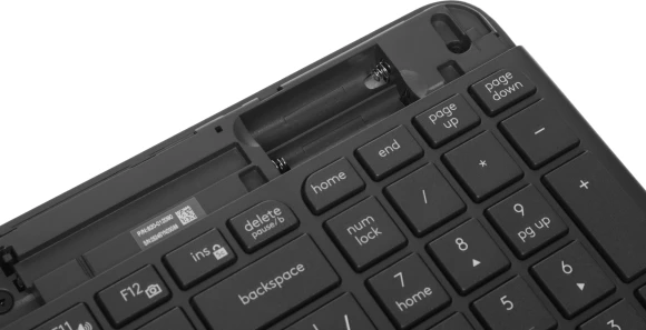 Клавиатура + мышь Logitech MK470 клав:графитовый/светло-серый мышь:графитовый USB беспроводная slim (920-009180)