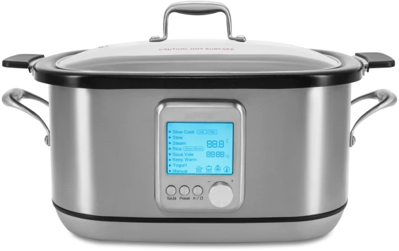 Мультиварка Rondell RDE-MC608 6л 1250Вт серебристый/серый