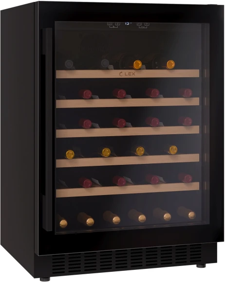 Винный шкаф Lex LWD6054BL 1-нокамерн. черный Винный шкаф Lex LWD6054BL 1-нокамерн. черный