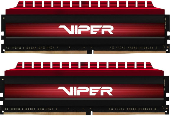 Память DDR4 2x16Gb 3200MHz Patriot PV432G320C6K Viper 4 RTL PC4-25600 CL16 DIMM 288-pin 1.35В с радиатором Ret