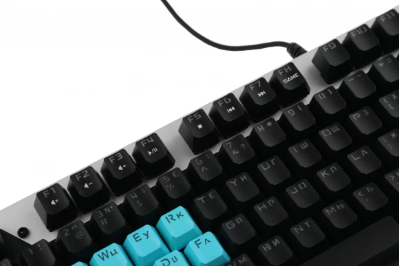 Клавиатура A4Tech Bloody B865 механическая серый/черный USB for gamer LED Клавиатура A4Tech Bloody B865 механическая серый/черный USB for gamer LED