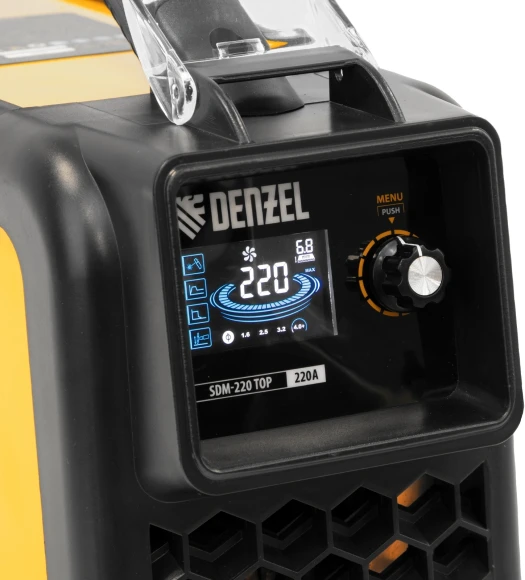 Сварочный аппарат Denzel SDM-220 Top инвертор ММА 11.07кВт