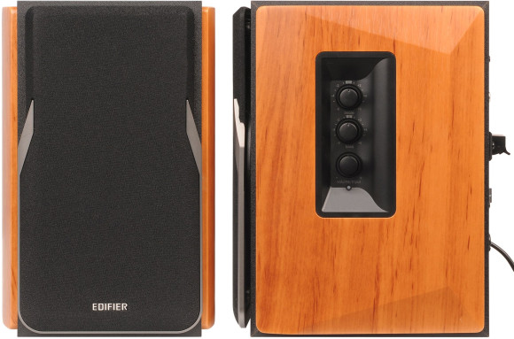 Колонки Edifier R1380T 2.0 коричневый 42Вт Колонки Edifier R1380T 2.0 коричневый 42Вт