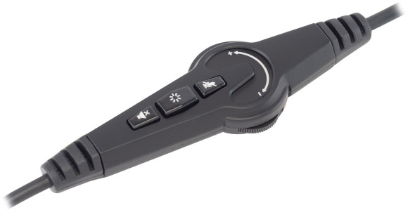 Наушники с микрофоном Оклик HS-L810G ANONYMOUS черный 2.2м мониторные оголовье (1460164) Наушники с микрофоном Оклик HS-L810G ANONYMOUS черный 2.2м мониторные оголовье (1460164)