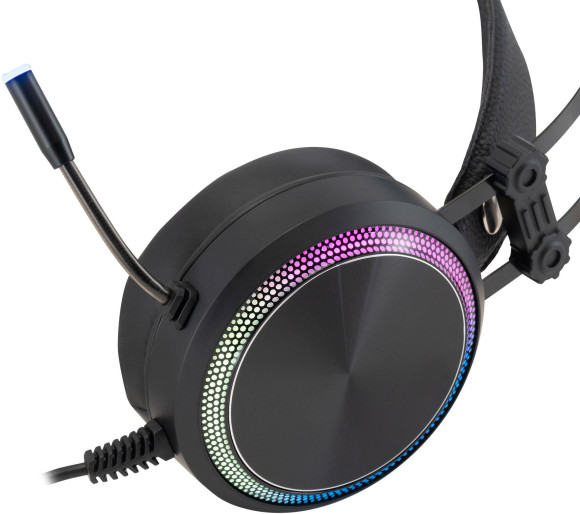Наушники с микрофоном Оклик HS-L810G ANONYMOUS черный 2.2м мониторные оголовье (1460164) Наушники с микрофоном Оклик HS-L810G ANONYMOUS черный 2.2м мониторные оголовье (1460164)