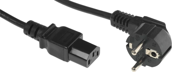 Шнур питания Lanmaster LAN-PP13/SHA-1.5-BK C13-Schuko проводник.:3x0.75мм2 1.5м 220В 10А черный Шнур питания Lanmaster LAN-PP13/SHA-1.5-BK C13-Schuko проводник.:3x0.75мм2 1.5м 220В 10А черный