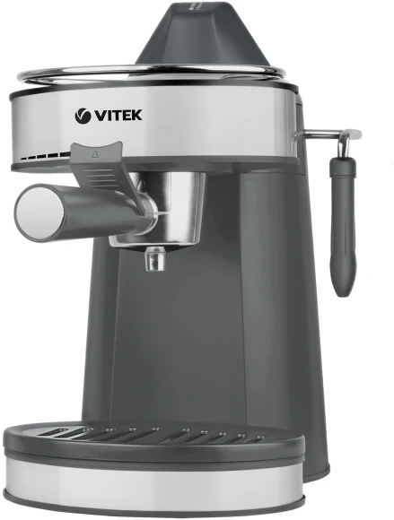 Кофеварка рожковая Vitek Graphite VT-1524 750Вт серый