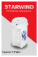 Термопот Starwind STP2851 5л. 750Вт белый/голубой
