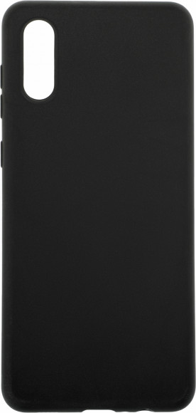 Чехол (клип-кейс) BoraSCO для Samsung Galaxy A02 Silicone Case черный (39906)