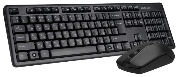 Клавиатура + мышь A4Tech 3330N клав:черный мышь:черный USB беспроводная Multimedia Клавиатура + мышь A4Tech 3330N клав:черный мышь:черный USB беспроводная Multimedia