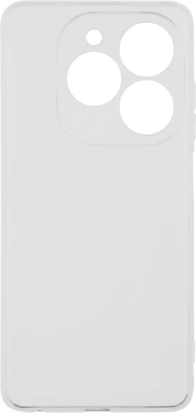 Чехол (клип-кейс) BoraSCO для Tecno Spark 20 Silicone Case прозрачный (72688)