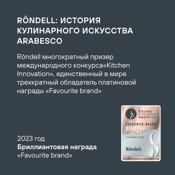 Набор сковород Rondell Kortado RDA-1788 3 предмета
