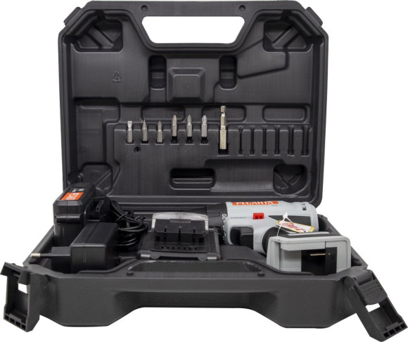 Дрель-шуруповерт Ресанта ДА-20-2ЛК-Б аккум. патрон:быстрозажимной (кейс в комплекте) (75/14/10)