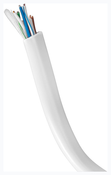 Кабель сетевой Buro BU-CCA-045 UTP 4 пары cat.5E solid 0.45мм CCA 305м серый