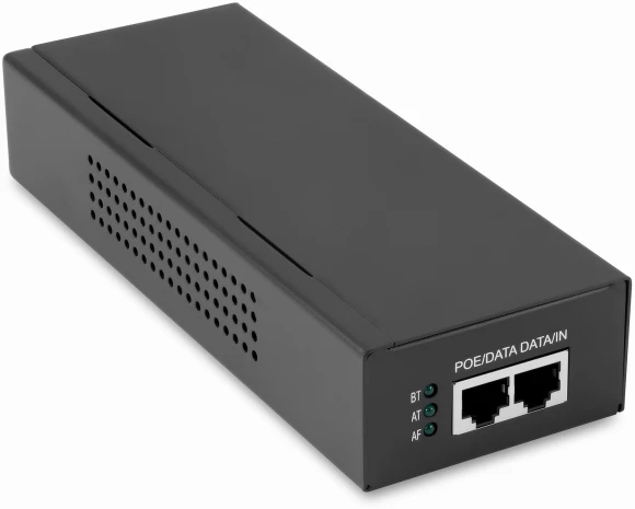 Инжектор PoE Digma DNP90W52GWXM 100/1000/2500/10GBASE-T 90Вт 100-240В(АС) Инжектор PoE Digma DNP90W52GWXM 100/1000/2500/10GBASE-T 90Вт 100-240В(АС)