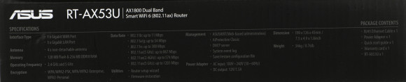 Роутер беспроводной Asus RT-AX53U AX1800 10/100/1000BASE-TX/4G ready черный Роутер беспроводной Asus RT-AX53U AX1800 10/100/1000BASE-TX/4G ready черный