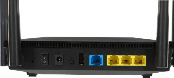 Роутер беспроводной Asus RT-AX53U AX1800 10/100/1000BASE-TX/4G ready черный Роутер беспроводной Asus RT-AX53U AX1800 10/100/1000BASE-TX/4G ready черный
