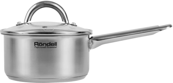 Ковш Rondell Point RDS-1309 1.4л. d=16см (с крышкой) стальной
