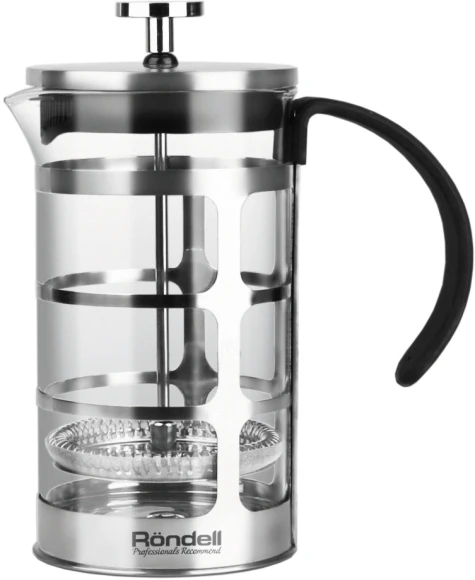 Френч-пресс Rondell Bond RDS-708 0.6л стальной/черный