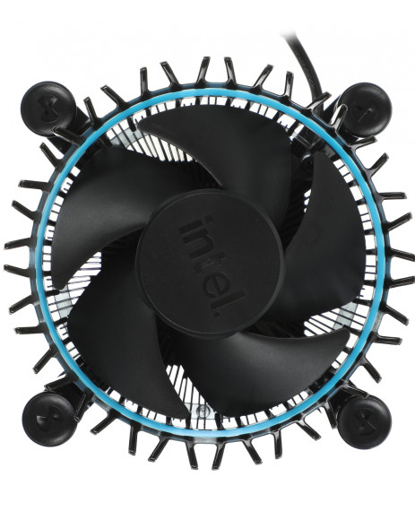 Устройство охлаждения(кулер) Intel RM1 M23901 Soc-1700/1851 черный 4-pin 16-29dB Al+Cu 95W 350gr brown box