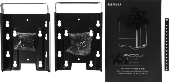 Корпус Lian-Li Lancool III черный без БП ATX 10x120mm 3x140mm 2xUSB3.0 audio bott PSU Корпус Lian-Li Lancool III черный без БП ATX 10x120mm 3x140mm 2xUSB3.0 audio bott PSU