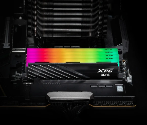 Память DDR5 2x16GB 6000MHz A-Data AX5U6000C3616G-DTLABRBK XPG Lancer Blade RGB RTL Gaming PC5-48000 CL36 DIMM ECC 288-pin 1.35В kit dual rank с радиатором Ret
