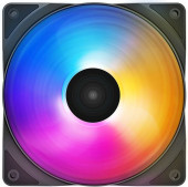 Вентилятор для корпуса Deepcool RF120 FS RGB 120х120x25 черный 4-pin 27дБ (DP-FLED3-RF120-FS) Ret