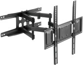 Кронштейн для телевизора Ultramounts UM908 черный 32"-75" макс.40кг настенный поворотно-выдвижной и наклонный Кронштейн для телевизора Ultramounts UM908 черный 32"-75" макс.40кг настенный поворотно-выдвижной и наклонный