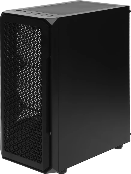 Корпус Accord 3338 черный без БП ATX 6x120mm 1xUSB2.0 1xUSB3.0 audio bott PSU