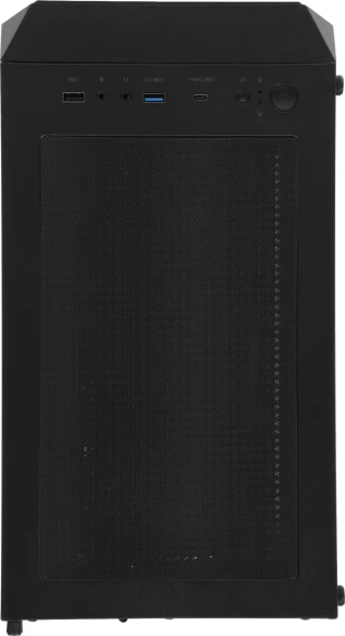 Корпус Accord 3338 черный без БП ATX 6x120mm 1xUSB2.0 1xUSB3.0 audio bott PSU