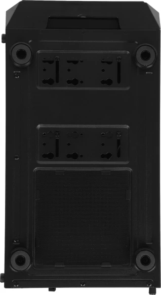 Корпус Accord 3338 черный без БП ATX 6x120mm 1xUSB2.0 1xUSB3.0 audio bott PSU