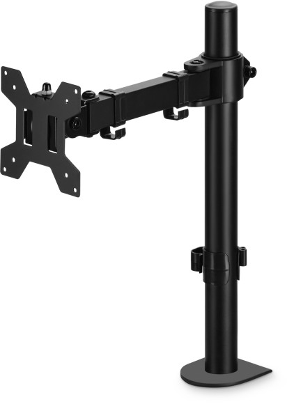 Кронштейн для мониторов ЖК Buro BU-M051-M черный 17"-32" макс.8кг крепление к столешнице поворот и наклон Кронштейн для мониторов ЖК Buro BU-M051-M черный 17"-32" макс.8кг крепление к столешнице поворот и наклон