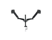 Кронштейн для мониторов ЖК Kromax OFFICE-12 черный 15"-32" макс.12кг настольный поворот и наклон Кронштейн для мониторов ЖК Kromax OFFICE-12 черный 15"-32" макс.12кг настольный поворот и наклон