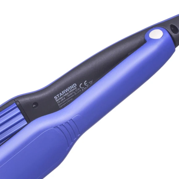 Щипцы Starwind SHE6620 40Вт синий макс.темп.:210С покрытие:керамическое Щипцы Starwind SHE6620 40Вт синий макс.темп.:210С покрытие:керамическое