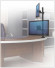 Кронштейн для мониторов ЖК Kromax OFFICE-5 серый 15"-32" макс.12кг настольный поворот и наклон Кронштейн для мониторов ЖК Kromax OFFICE-5 серый 15"-32" макс.12кг настольный поворот и наклон