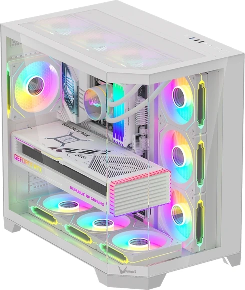 Корпус Formula Crystal Z6 Floe белый без БП ATX 2xUSB3.0 audio bott PSU Корпус Formula Crystal Z6 Floe белый без БП ATX 2xUSB3.0 audio bott PSU