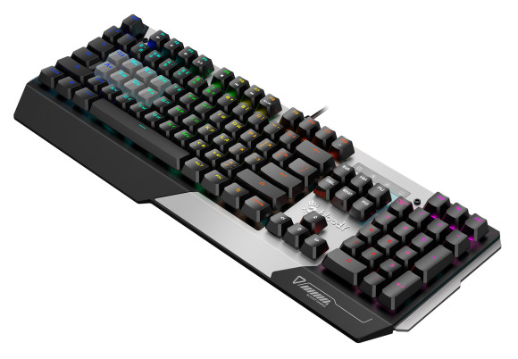 Клавиатура A4Tech Bloody B865N механическая серый/черный USB for gamer LED