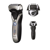 Бритва сетчатая Panasonic ES-RT77-S520 реж.эл.:3 питан.:аккум. серебристый/черный Бритва сетчатая Panasonic ES-RT77-S520 реж.эл.:3 питан.:аккум. серебристый/черный