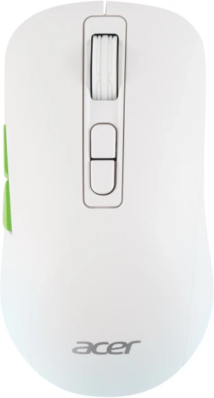 Мышь Acer OMR311 белый оптическая 2400dpi беспров. BT/Radio USB 7but (ZL.MCECC.034)