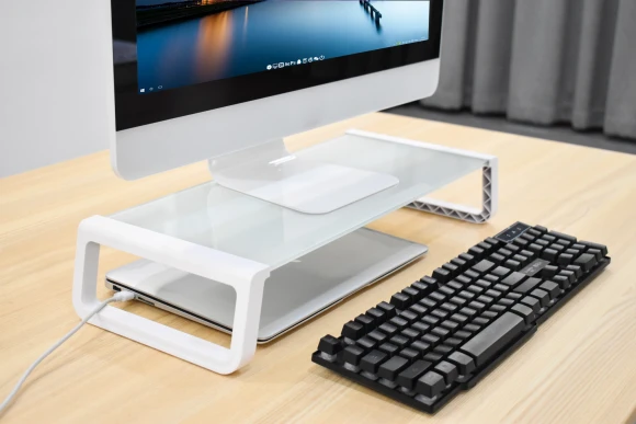 Подставка под монитор Cactus CS-MR-ALGL прозрачный Подставка под монитор Cactus CS-MR-ALGL прозрачный