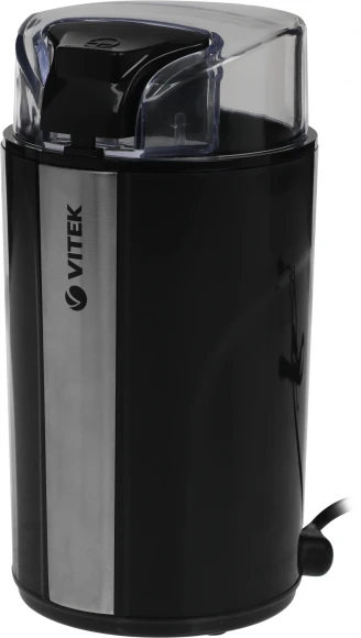 Кофемолка Vitek VT-8366 400Вт сист.помол.:ротац.нож вместим.:70гр черный