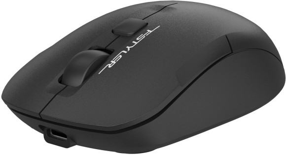 Мышь A4Tech Fstyler FG16C Air черный оптическая 2000dpi беспров. USB для ноутбука 4but (FG16C AIR BLACK)