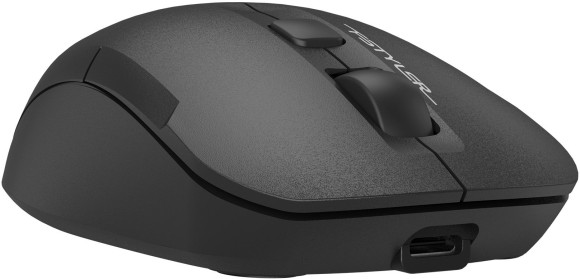 Мышь A4Tech Fstyler FG16C Air черный оптическая 2000dpi беспров. USB для ноутбука 4but (FG16C AIR BLACK)